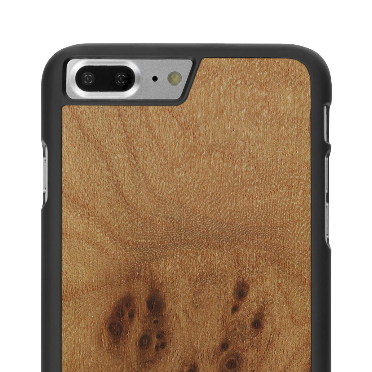 iPhone 7 Plus —  #WoodBack Snap Case