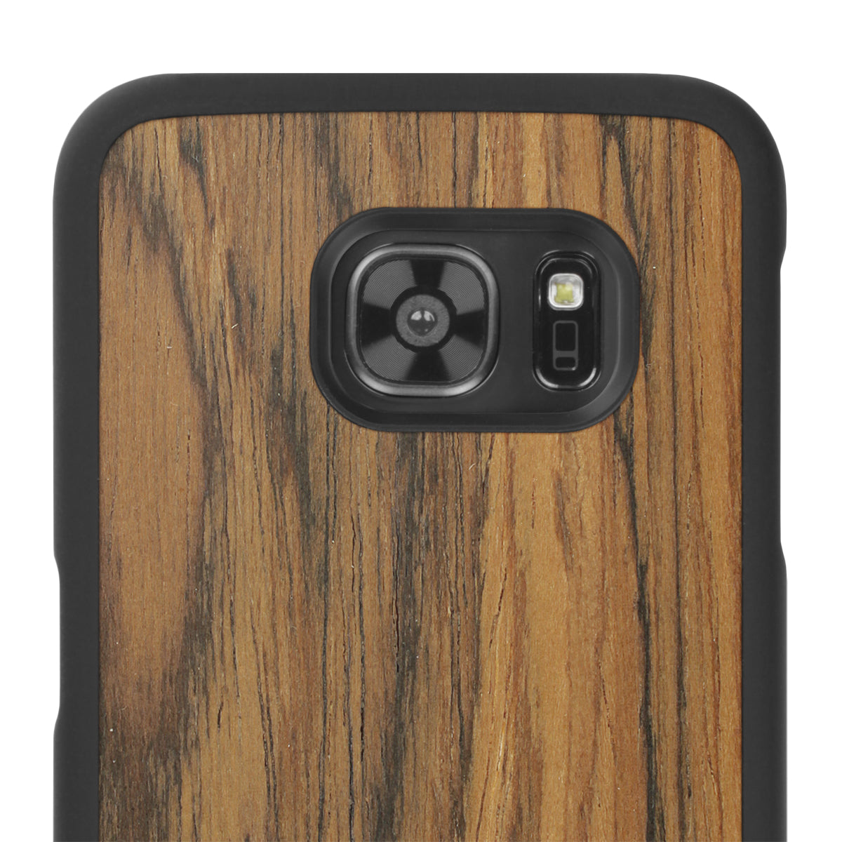 Samsung Galaxy S7 Edge — #WoodBack Snap Case