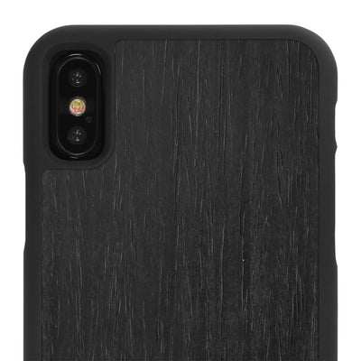 iPhone X —  #WoodBack Snap Case