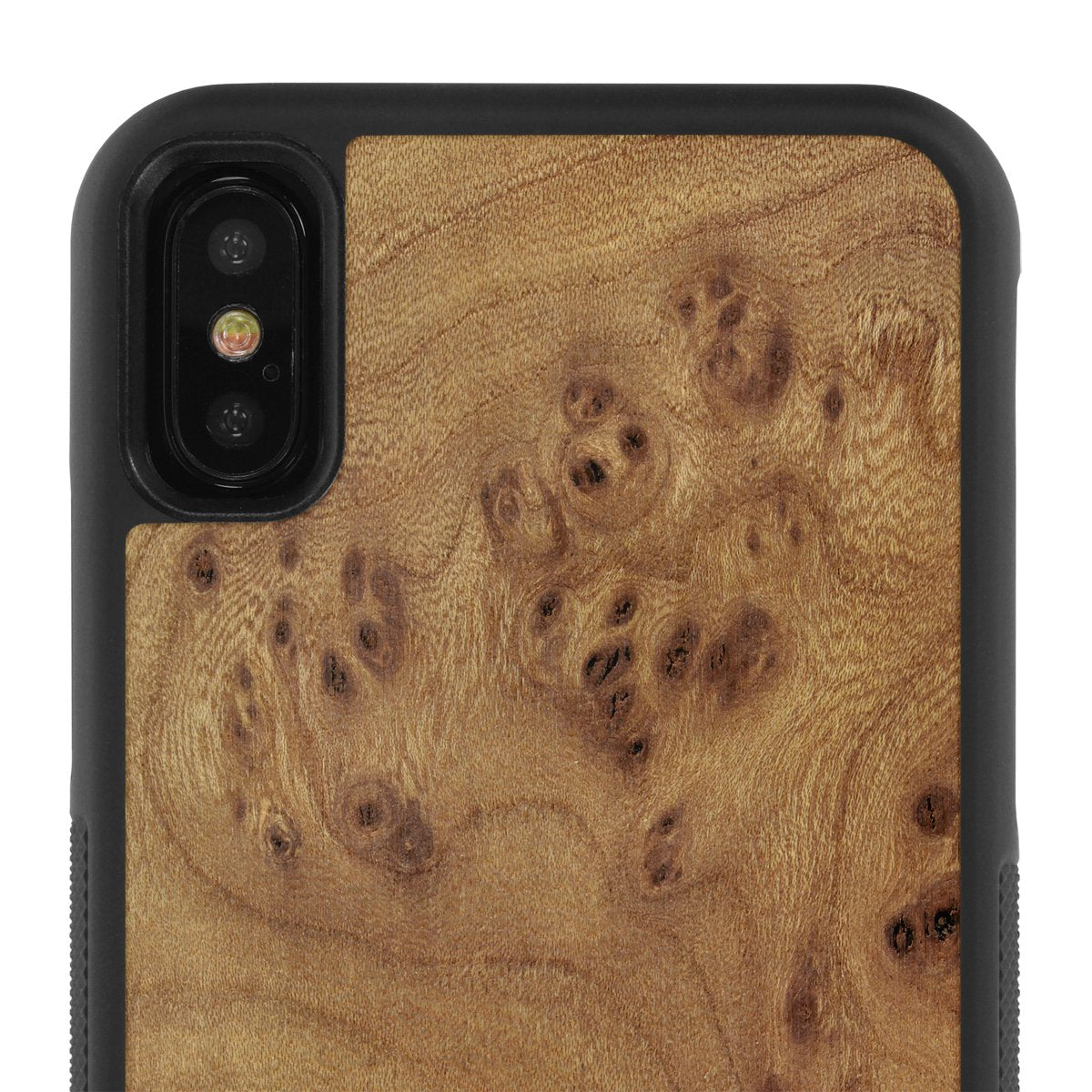 iPhone XS —  #WoodBack Explorer Case