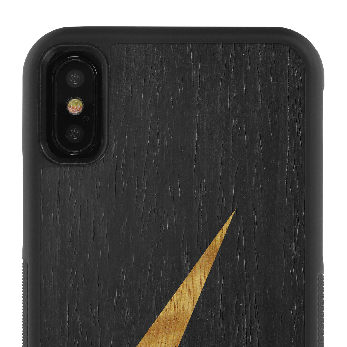 iPhone X —  #WoodBack Explorer Case