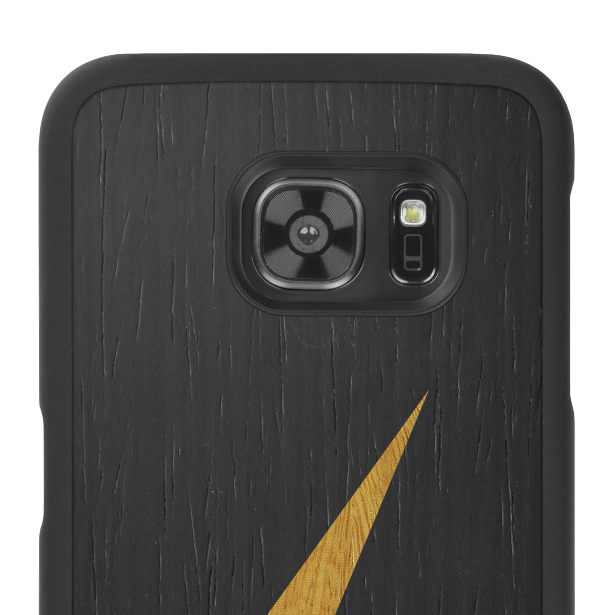 Samsung Galaxy S7 Edge — #WoodBack Snap Case