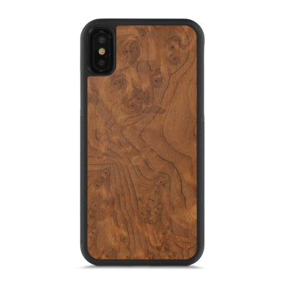 iPhone X — #WoodBack Explorer Case