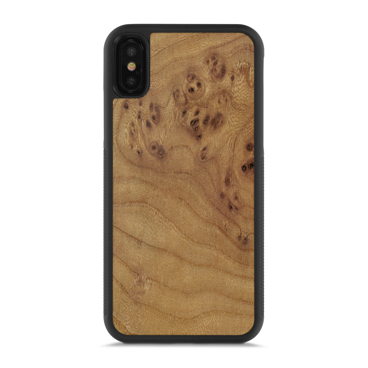 iPhone X —  #WoodBack Explorer Case