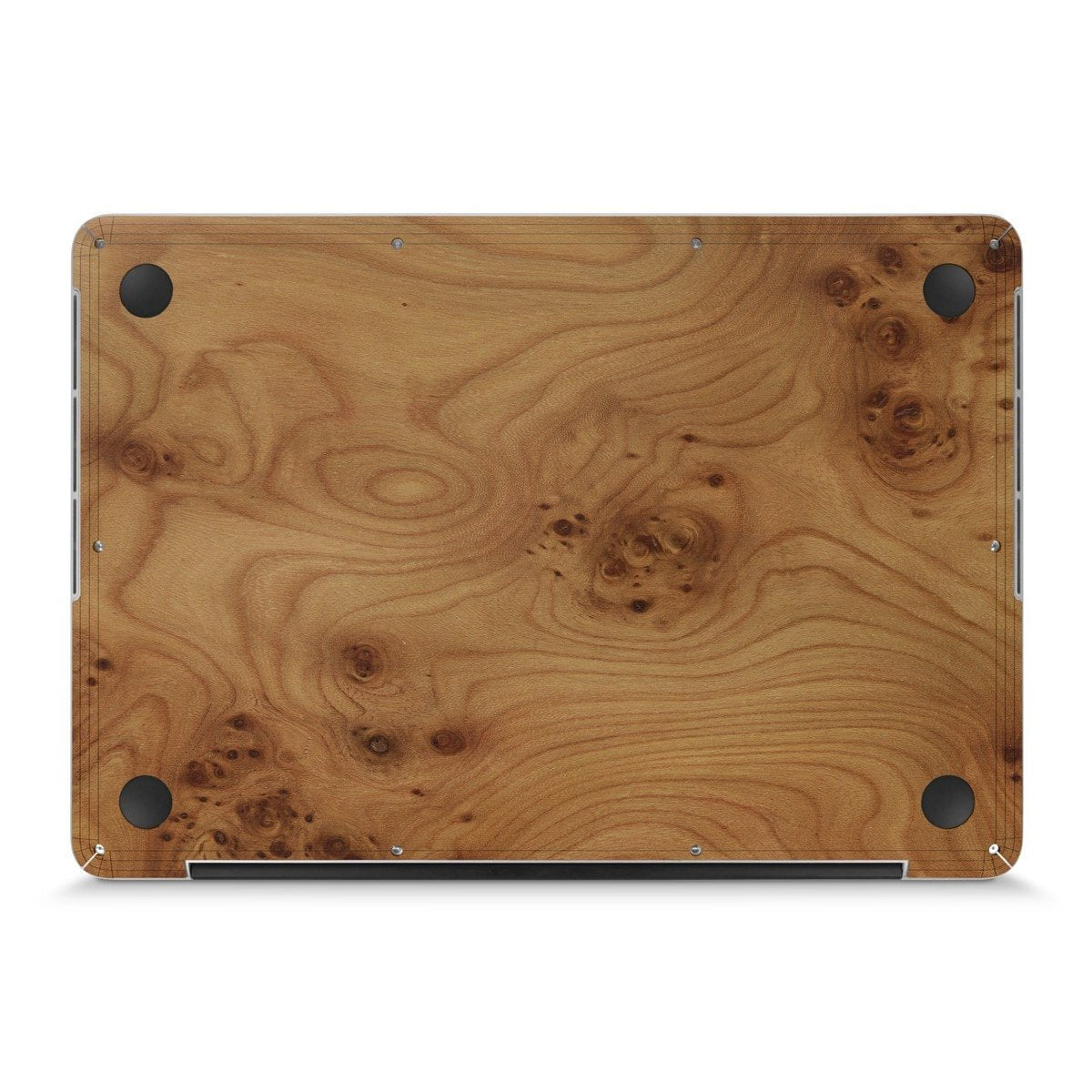  MacBook Pro 13" (2016-2019) —  #WoodBack Bottom Skin - Cover-Up