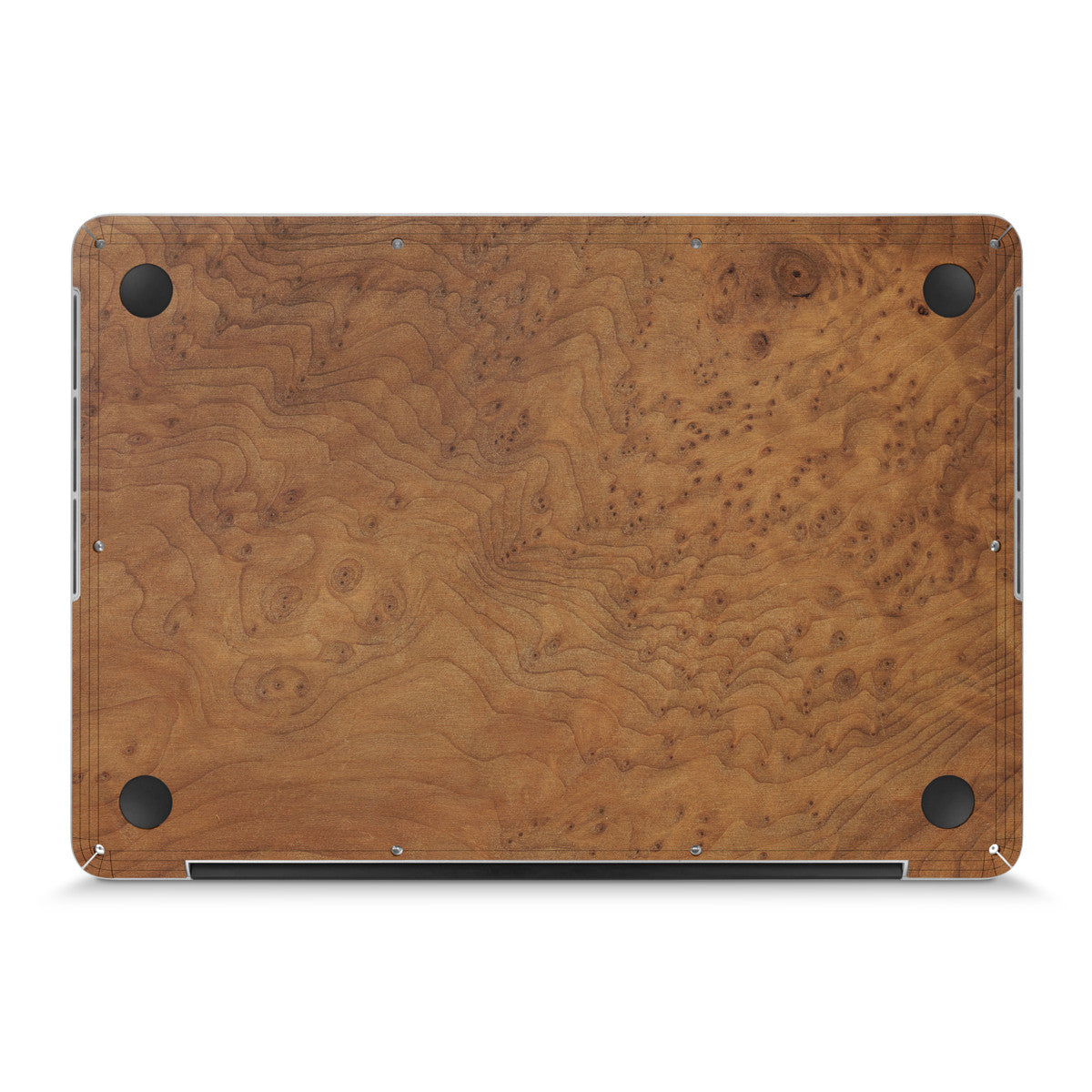 MacBook Pro 13" Retina — #WoodBack Bottom Skin