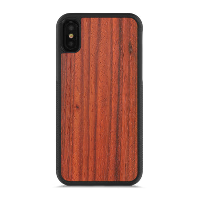 iPhone X —  #WoodBack Explorer Case