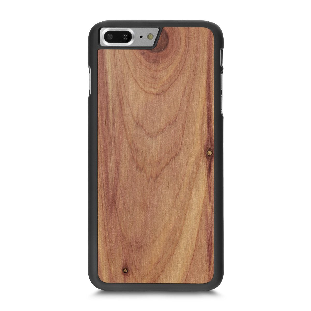 iPhone 8 Plus —  #WoodBack Snap Case