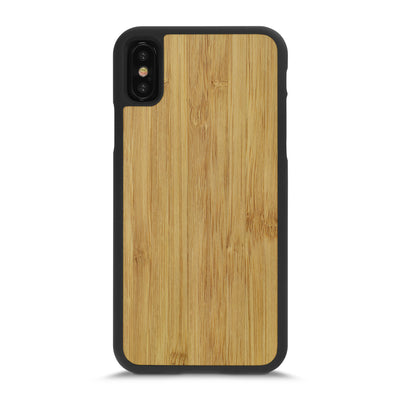 iPhone X —  #WoodBack Snap Case