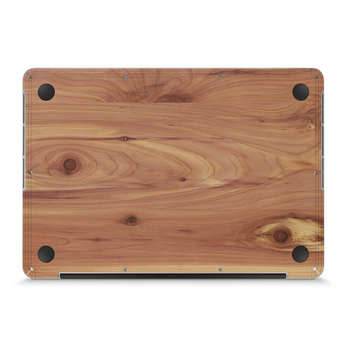  MacBook Pro 13" Retina —  #WoodBack Bottom Skin - Cover-Up