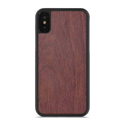 iPhone X —  #WoodBack Explorer Case