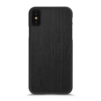 iPhone X —  #WoodBack Snap Case