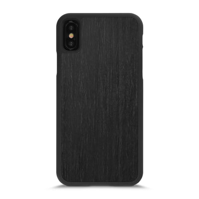 iPhone X —  #WoodBack Snap Case