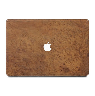 MacBook Pro 17" — #WoodBack Skin