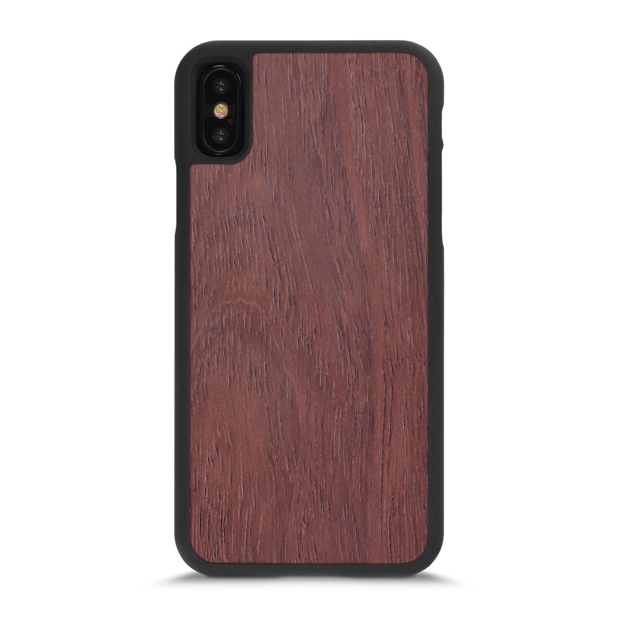 iPhone XS —  #WoodBack Snap Case