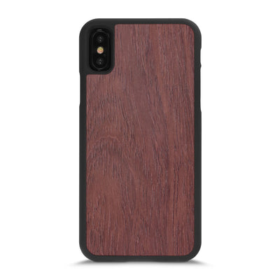 iPhone XS —  #WoodBack Snap Case