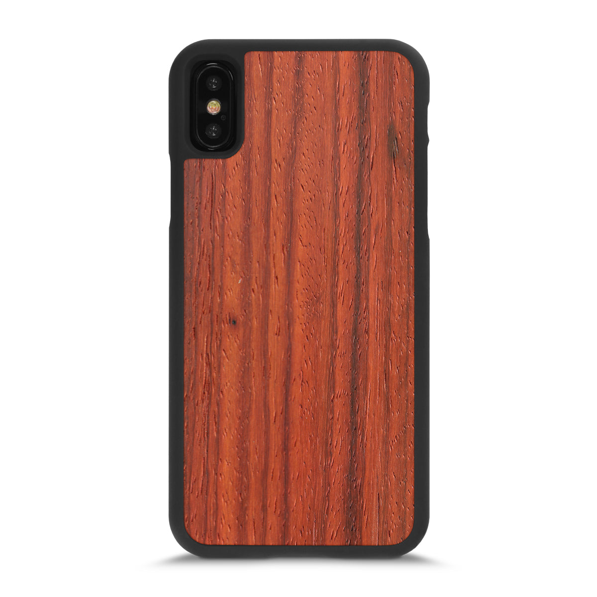 iPhone X —  #WoodBack Snap Case
