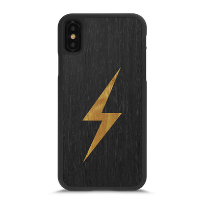 iPhone X —  #WoodBack Snap Case