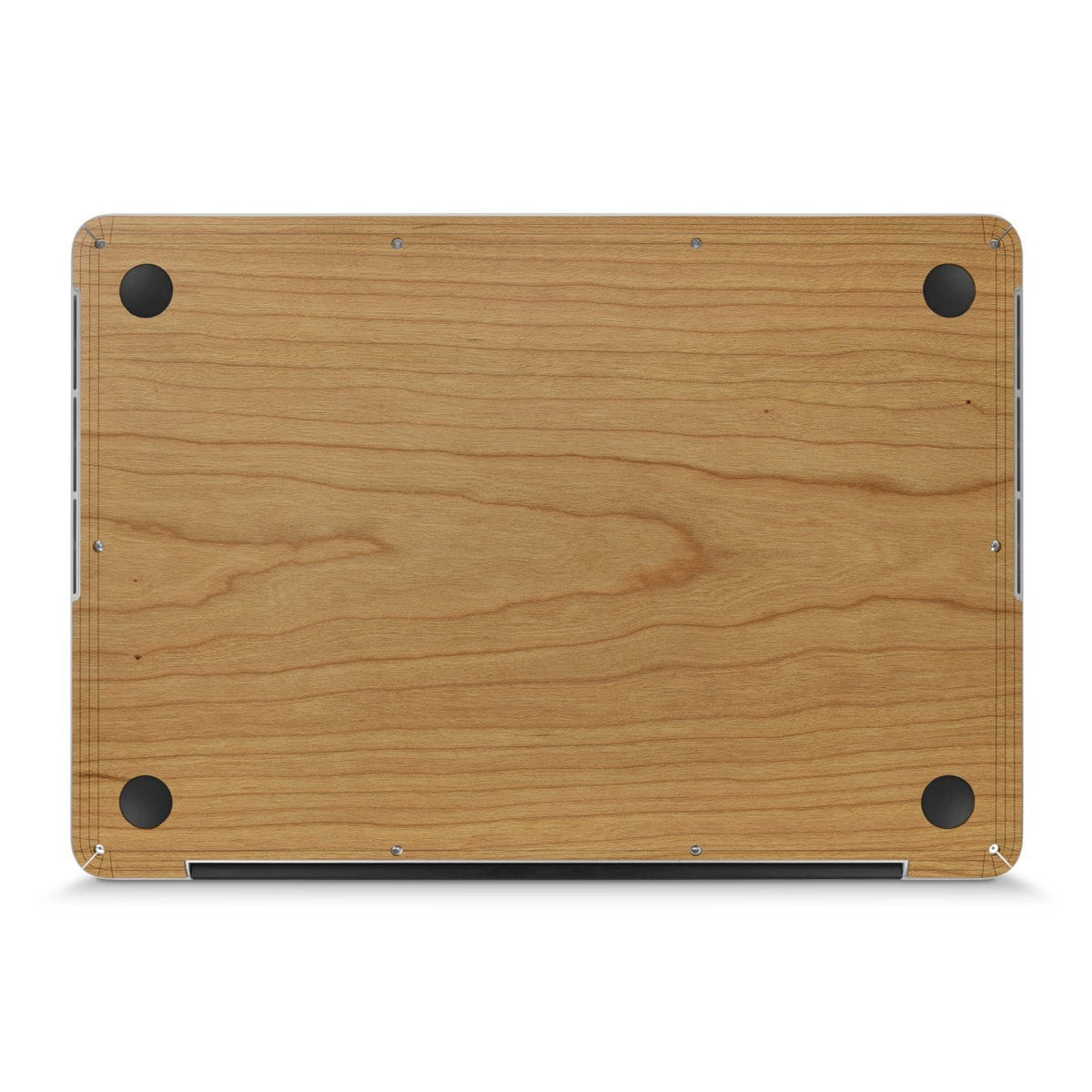  MacBook Pro 17" —  #WoodBack Bottom Skin - Cover-Up