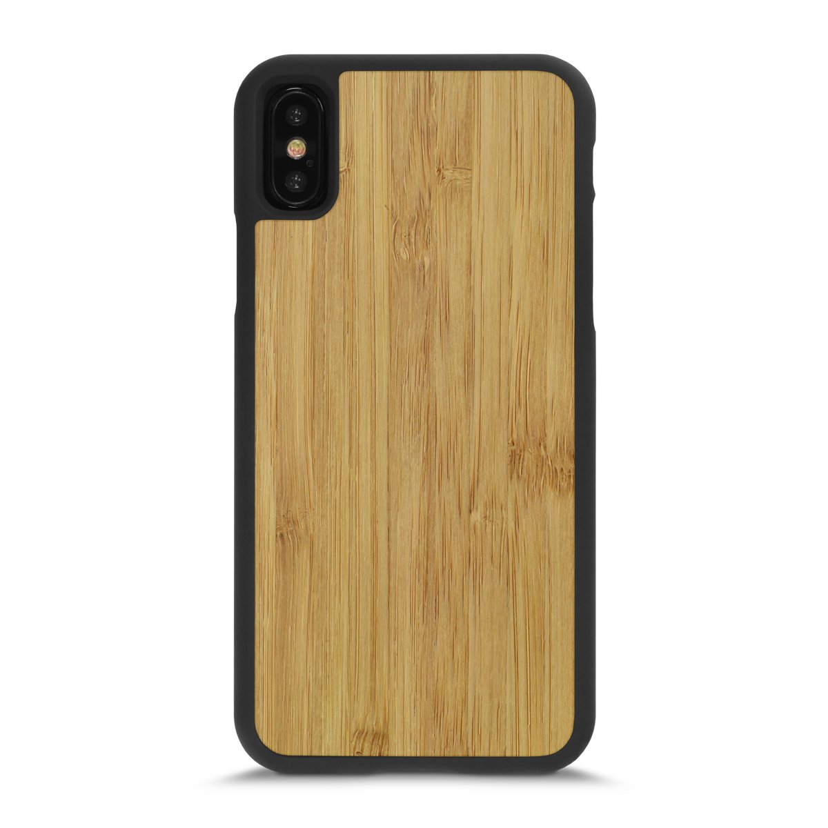 iPhone XS —  #WoodBack Snap Case