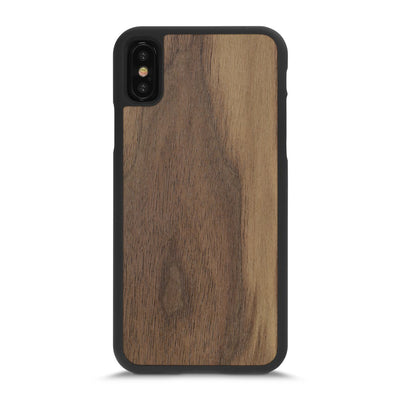 iPhone XS —  #WoodBack Snap Case