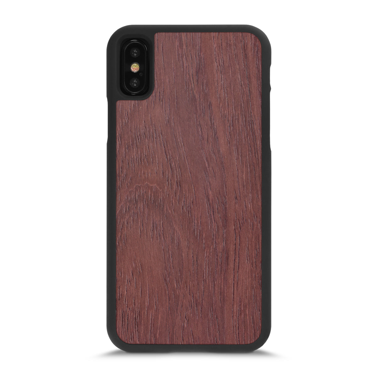 iPhone X —  #WoodBack Snap Case