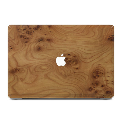 MacBook Pro 17" — #WoodBack Skin