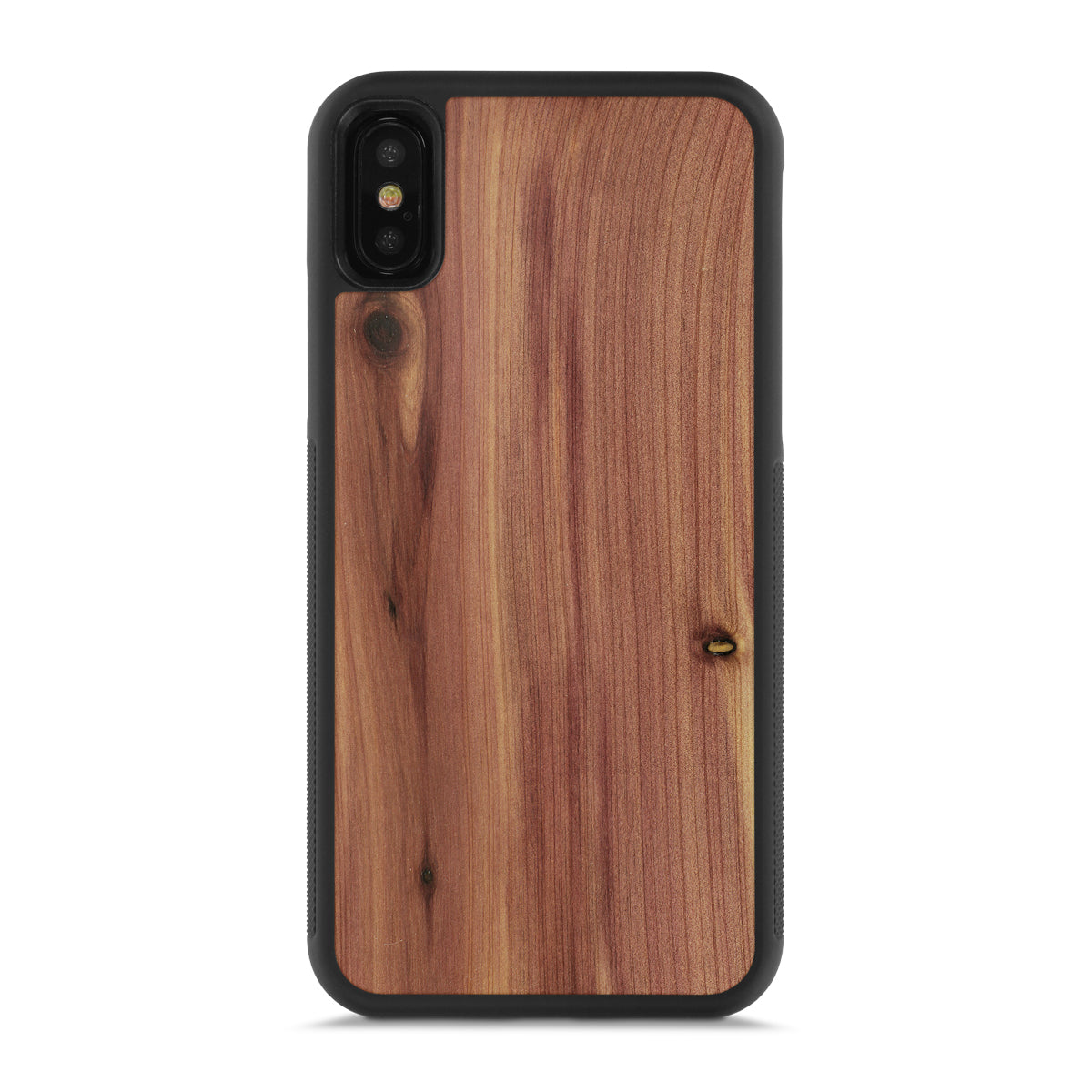 iPhone X —  #WoodBack Explorer Case