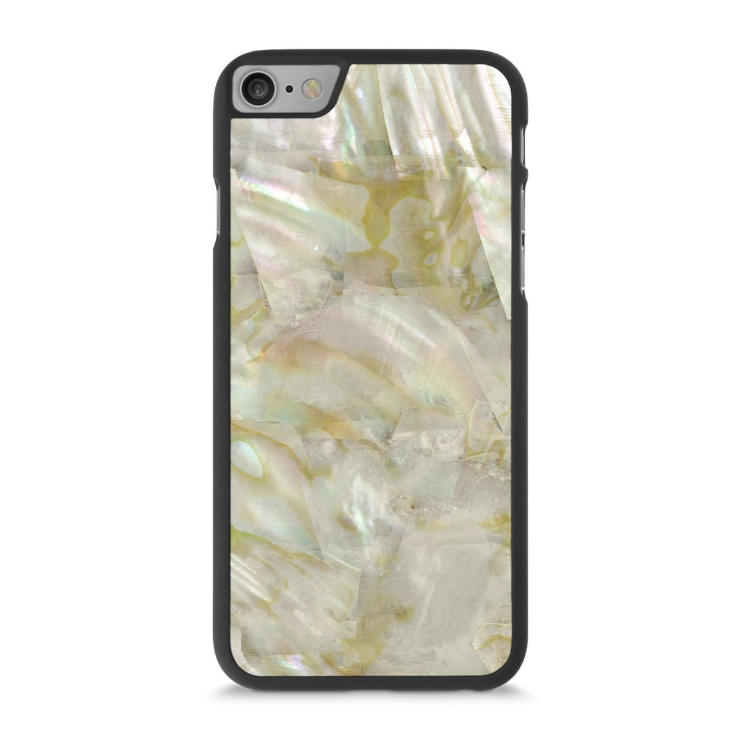 Gold Mother of Pearl Pearl iPhone SE 2020 / 2022 (2nd + 3rd Gen) Shell Snap Case - Shell Cases