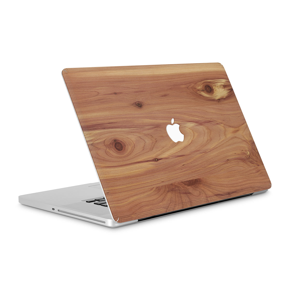 MacBook Pro 17" — #WoodBack Skin