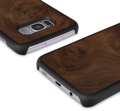 Samsung Galaxy S8 Plus — #WoodBack Snap Case