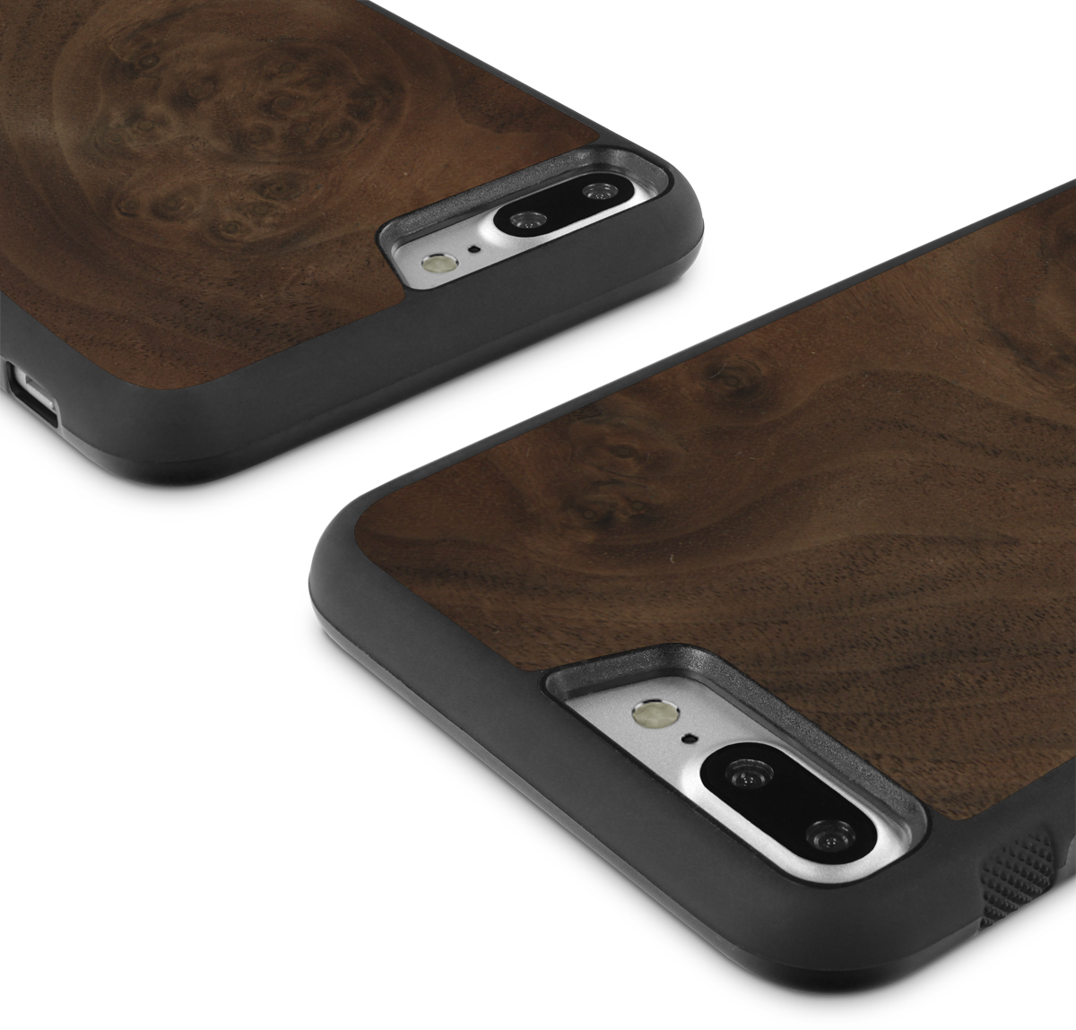 iPhone 7 Plus —  #WoodBack Explorer Case