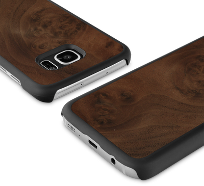 Samsung Galaxy S7 Edge — #WoodBack Snap Case