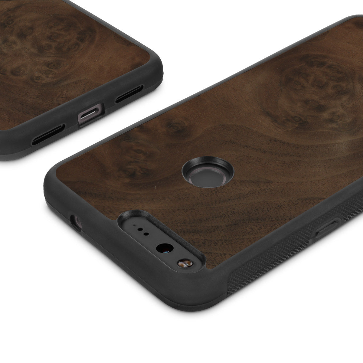 Google Pixel —  #WoodBack Explorer Case