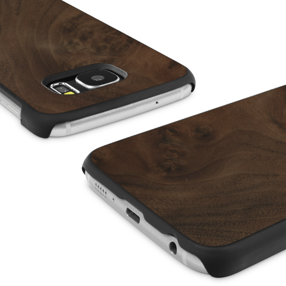 Samsung Galaxy S7 — #WoodBack Snap Case