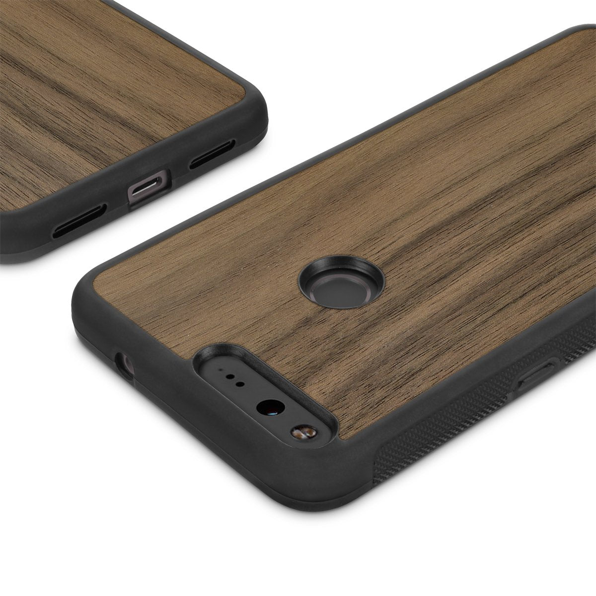 Google Pixel —  #WoodBack Explorer Case