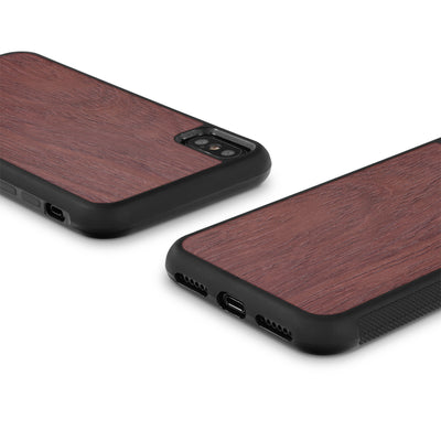 iPhone X —  #WoodBack Explorer Case