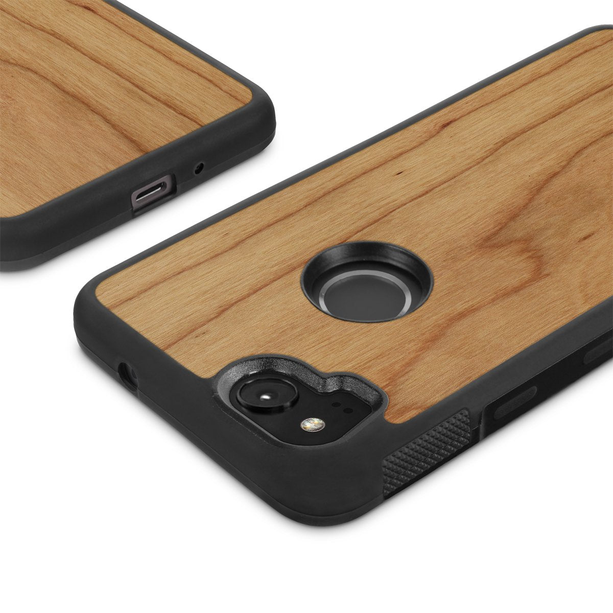 Google Pixel 3 —  #WoodBack Explorer Case