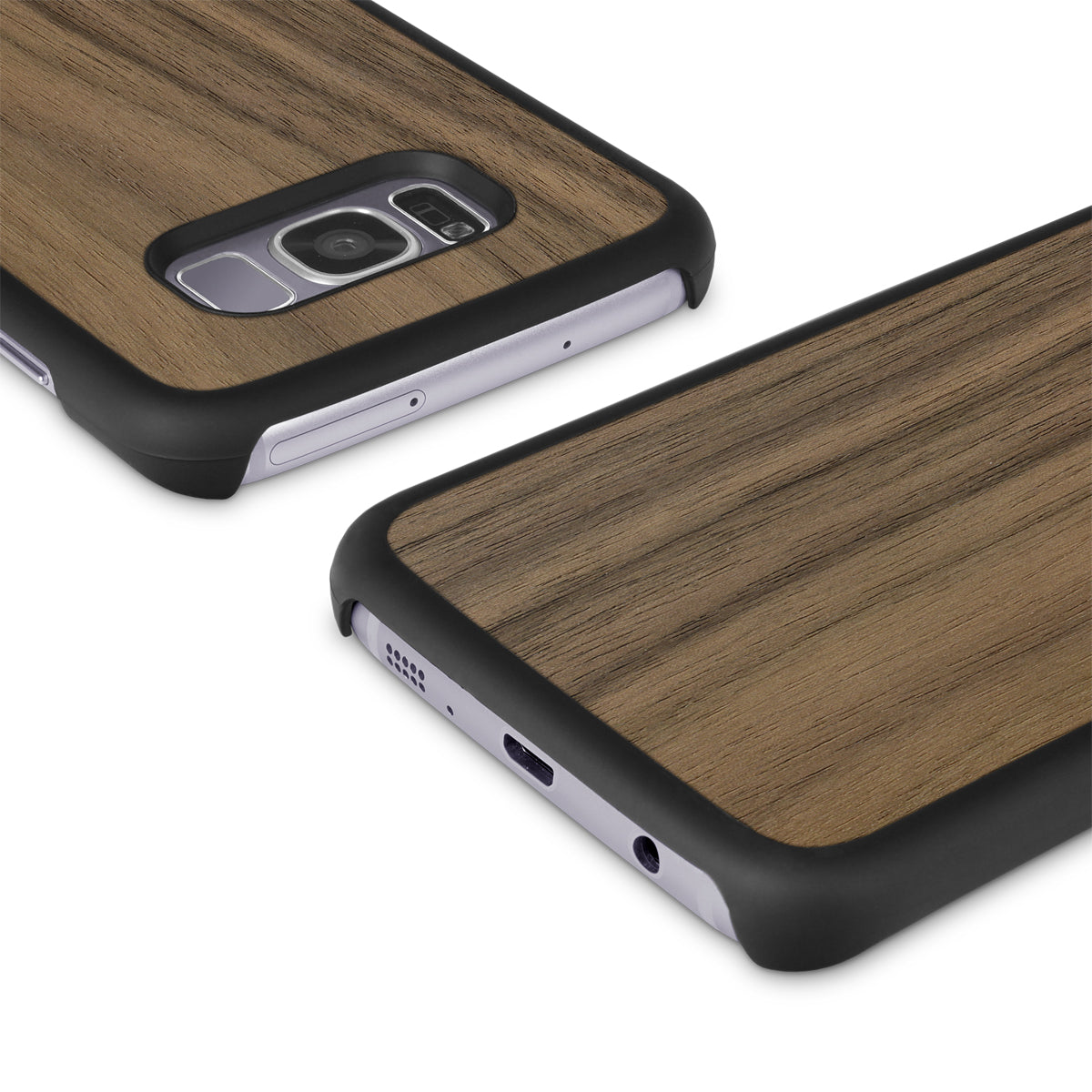 Samsung Galaxy S8 Plus — #WoodBack Snap Case