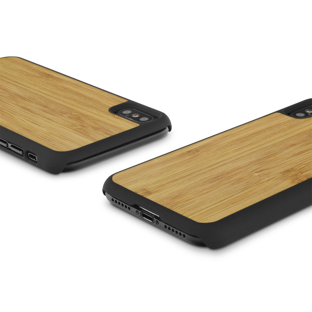 iPhone XS —  #WoodBack Snap Case