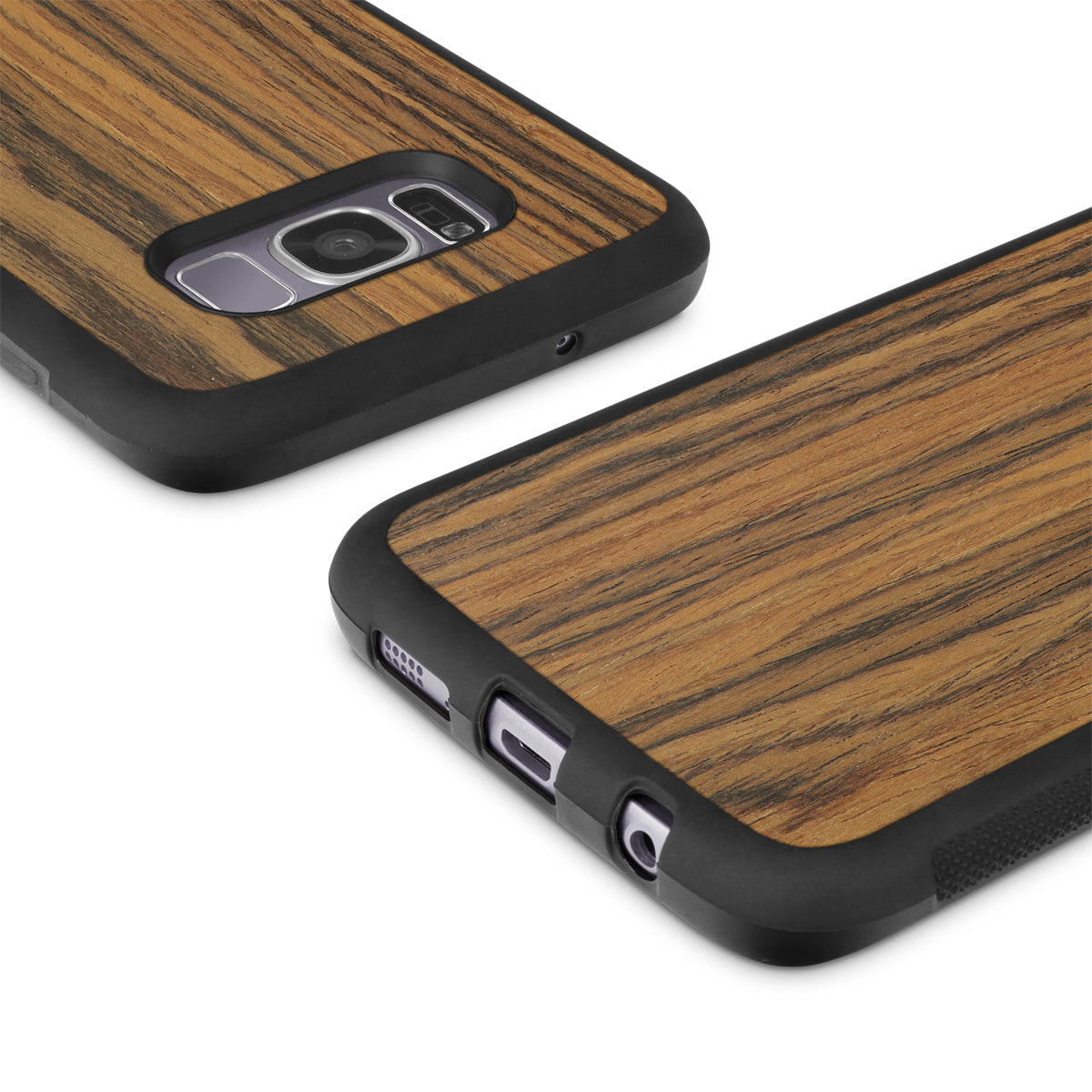 Samsung Galaxy S8 Plus — #WoodBack Explorer Case