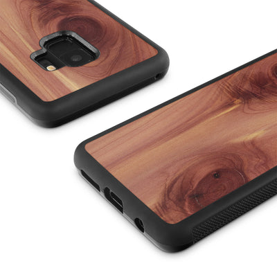 Samsung Galaxy S9 —  #WoodBack Explorer Case