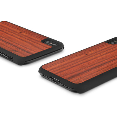 iPhone X —  #WoodBack Snap Case