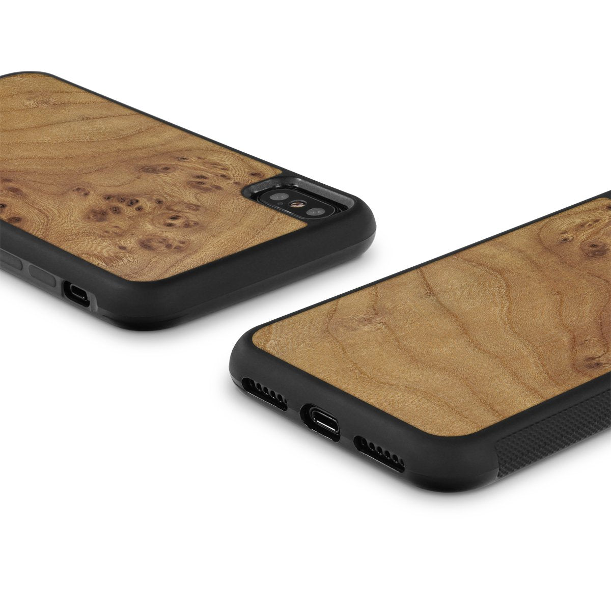 iPhone XS —  #WoodBack Explorer Case