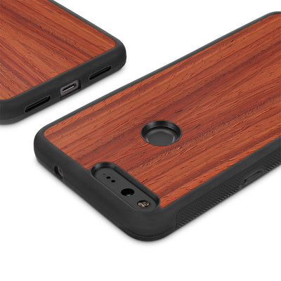 Google Pixel —  #WoodBack Explorer Case