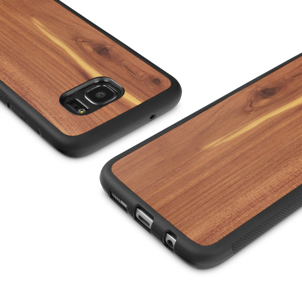 Samsung Galaxy S7 Edge — #WoodBack Explorer Case