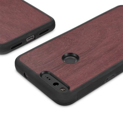 Google Pixel —  #WoodBack Explorer Case