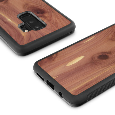 Samsung Galaxy S9 Plus —  #WoodBack Explorer Case