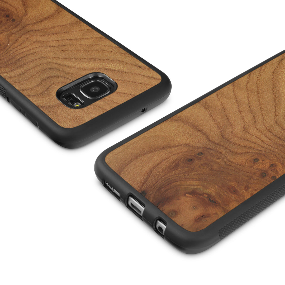 Samsung Galaxy S7 Edge — #WoodBack Explorer Case