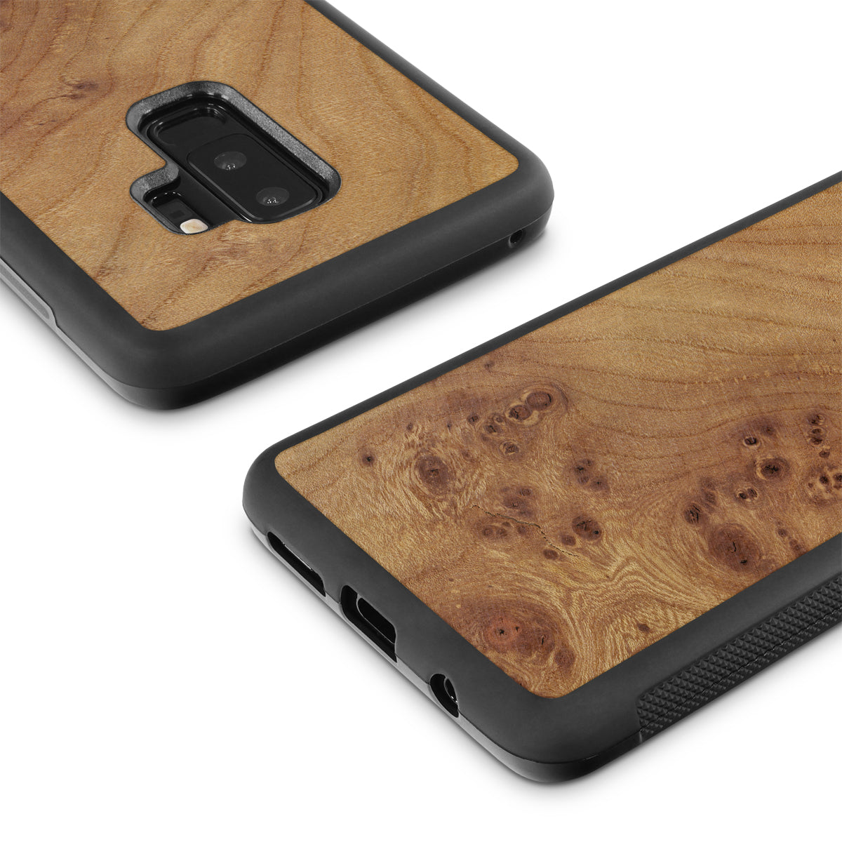 Samsung Galaxy S9 Plus —  #WoodBack Explorer Case